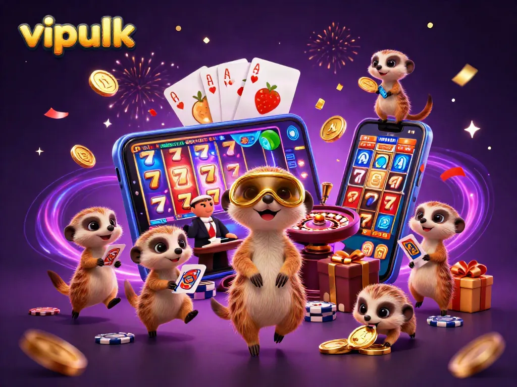 Experience thrilling gameplay at vipluck with animated meerkats and casino games coming to life.